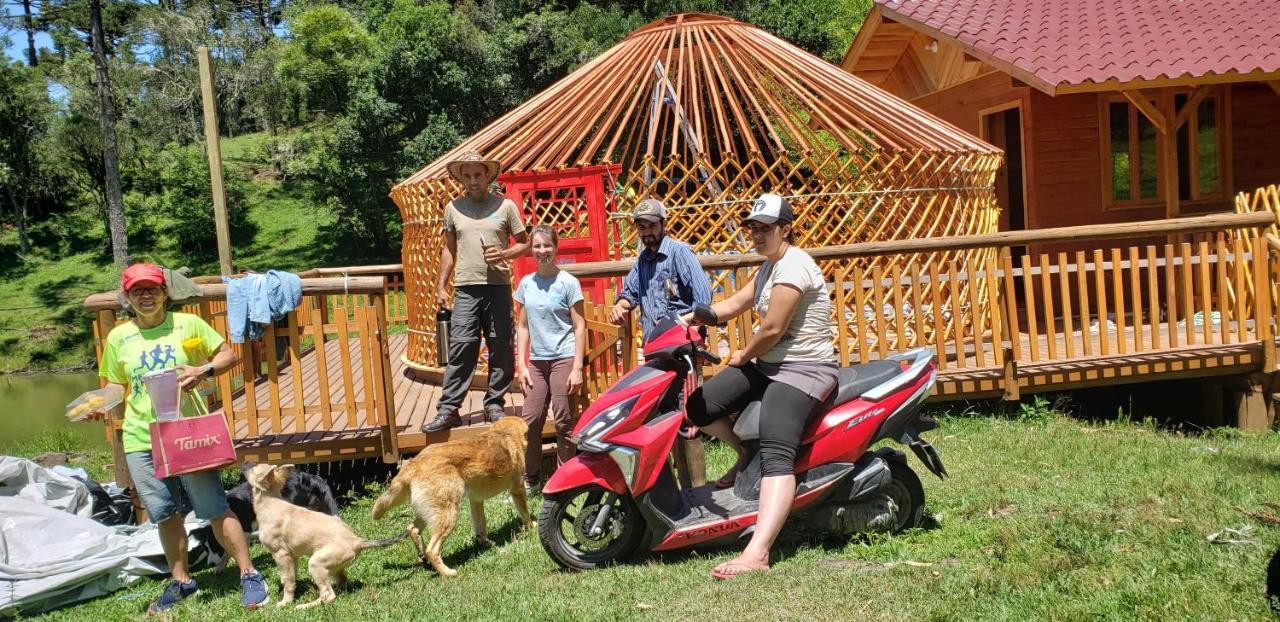 Casa Campo Yurt 3 Aconchego Tenda Mongolica Wifi Urubici Esterno foto